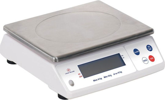 Louis Tellier Digital Kitchen Scale 2gr/30kg Inox