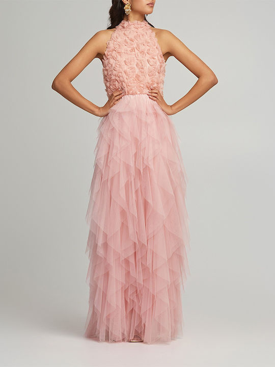 Lynne Maxi Shirt Dress Dress Pink 053-511038-40 | Skroutz.mt