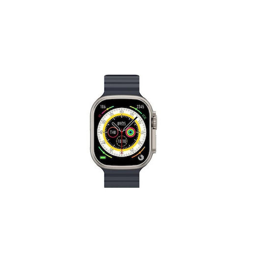 Riversong 8 Ultra Recondiționat Grad A Midnight Black / Orange Strap