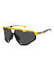 Carrera Unisex Sunglasses with Yellow Plastic Frame and Gray Lens 055/S 4CW/2K