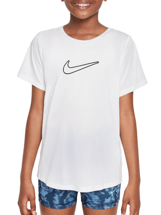 Nike Παιδικό T-shirt Λευκό