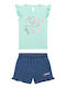 Kids' Set with Shorts Summer 2pcs Mint