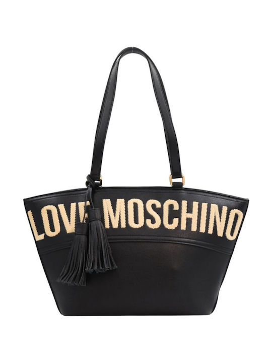 mojyaco Moschino Geantă de damă Shopper De umăr Neagră JC4285PP0MKJ0000