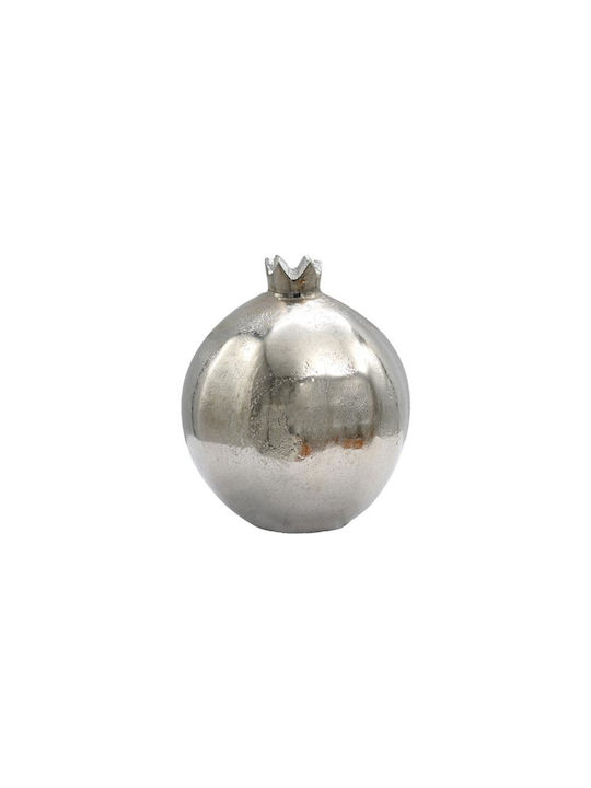 Fylliana Fl21111 Tabletop Lucky Charm Pomegranate Silver made of Metal 10x10cm 1pcs