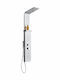 Acp Duschsäule 160x220cm Hydromassage Inox Ablage & Kopf – Satin-Finish