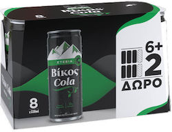 Βικος Cola Stevia 8x330ml