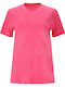 Damen T-Shirt Schnell trocknend Fandango Pink