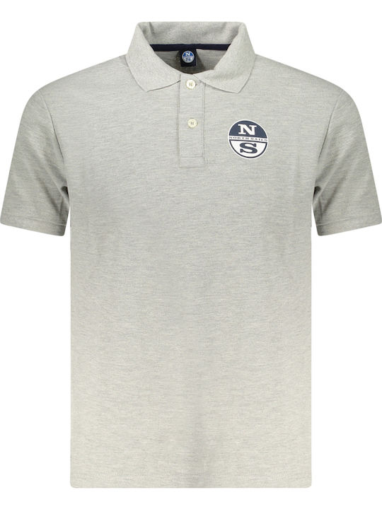 Herrenblusen Polo T-Shirt Grau