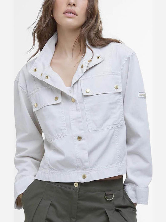 Barbour Sierra Jacket Silver Birch