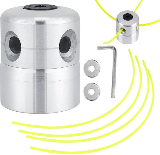 Capac Tambur din Aluminiu pentru Tuns Iarbă și Mașini de Tuns Gazon pe Benzină 5.3 X 4.4 Cm Argintiu