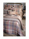 Down Town Home S865 Σετ Σεντόνια Μονά 175x255εκ. Brady (3τμχ)