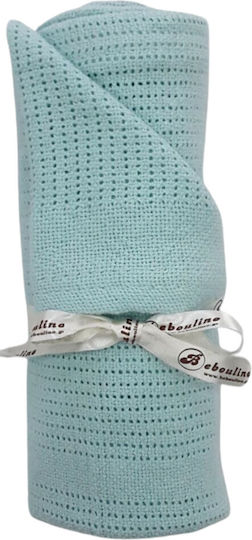 Kikka Boo Blanket Nursery Swaddling Blankets Cellular Cotton Green 70x100cm