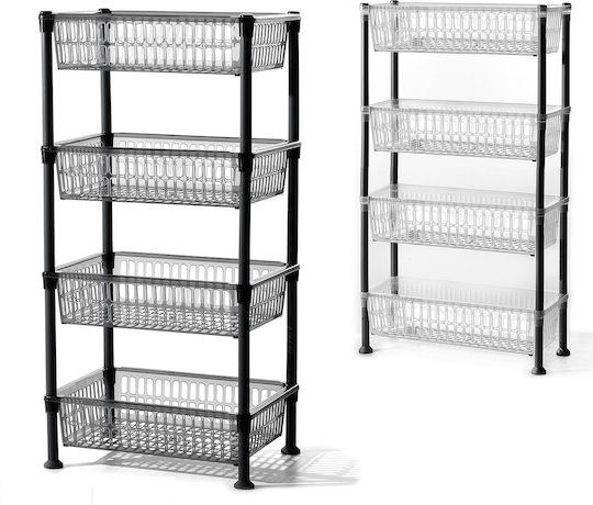 Пластмасов рафт 40x30x82см 2 дизайна 8015361281564
