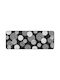Douceur d'Intérieur Kitchen Mat Runner with Non-Slip Underlay Black 45x120cm