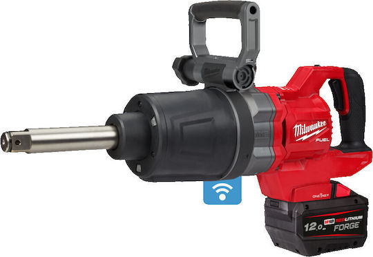 Milwaukee M18 ONE-KEY ONEFHIWF1D -121C Μπουλονόκλειδο Μπαταρίας 18V 1x12Ah με Υποδοχή 1"