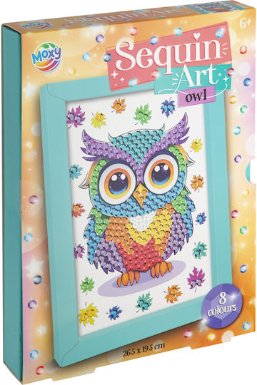 Moxy Diamond Painting Комплект с Рамка 19x19см Бухал