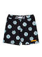 Boardshort Ανδρικό Μαγιό Σορτς Μπλε με Σχέδια