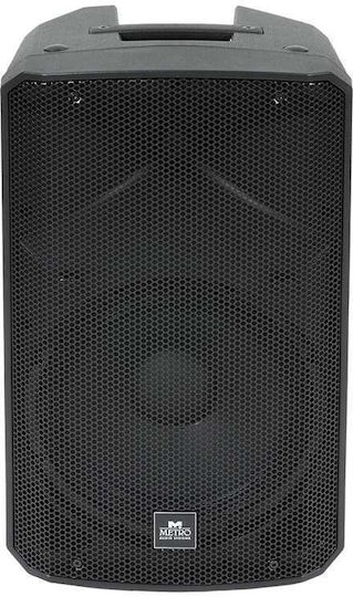 Metro ES210A Active Speaker PA 80W with Woofer 10" 29x28.3x49.5cm.