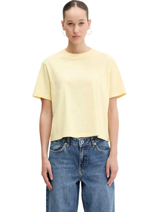 Guess Γυναικείο T-shirt Yellow