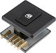NTY Car Window Switch for Fiat Uno Black