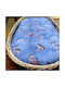 Grandes Suenos Baby Sheet Cradle Cotton Blue 40x80cm