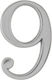 Цифри Zogometal 930 № 9 никел мат