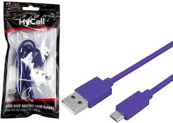 Ansmann Hycell Usb Cable Usb To Micro Usb Purple Accessories