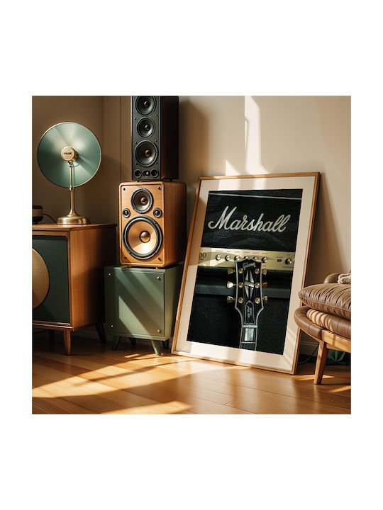 Music Poster Marshall Speaker Pst25176 21cm X 3...