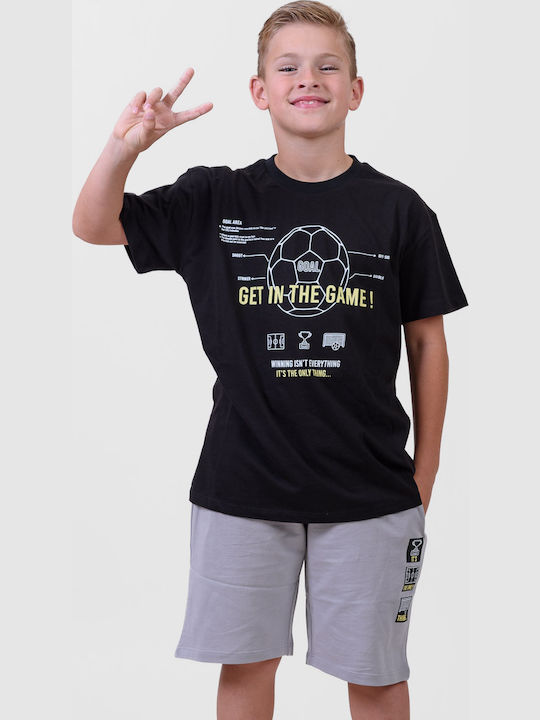 Set pentru copii cu șorturi Vară 2buc Black