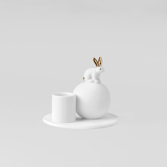 Trevoly By Räder Porzellan-Kerzenhalter Hase
