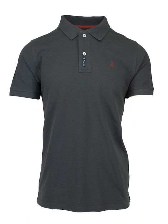 Explorer Polo Μπλούζα Κοντομάνικη Ανθρακί