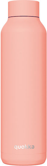 Quokka Μπουκάλι Θερμός Παστέλ Ροδακινί 850ml 40215