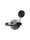 City Lux Modern Leuchte Wand mit Fassung E27 Schwarz