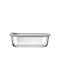 Estia Microwave Glass Lunch Box Colorseal Gray 1050ml