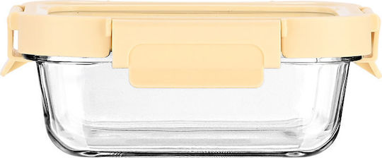 Estia Click&Seal Δοχείο Φαγητού Γυάλινο Διάφανο 370ml