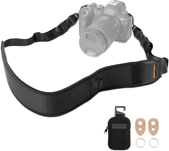 K&f Concept Urban Wander 01 Camera Neck Strap Black Kf13.184