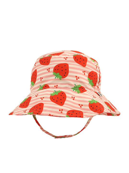 Zoocchini Kids' Hat Bucket Fabric Sunscreen Red
