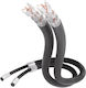 Inakustik High-End Air Audiokabel XLR Inakustik Reference NF-2405 1m Verstellbare Anschlüsse 0071873103