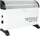 Detoolz Convectoare pardoseală 2000W Alb