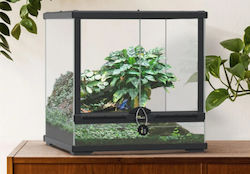 Aquatlantis AquaTerrarium Ενυδρείο Ερπετών Terrarium Μαύρο Aquatlantis AquaTerrarium Ενυδρείο Ερπετών Terrarium Μαύρο