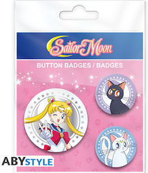 Abzeichen 3er-Set Sailor Moon Abzeichen Sailor ...