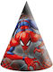Χάρτινα Καπέλα Spiderman 6 Τεμ