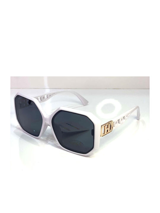 Woman's Fashion Sunglasses Λευκά with Acetate Frame