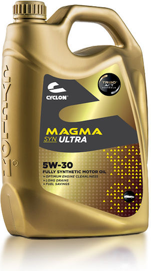 Cyclon Magma Syn Ultra Синтетичен Масло за Автомобили 5W-30 5лт