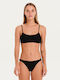 Set Bikini με Αφαιρούμενη Ενίσχυση Μαύρο