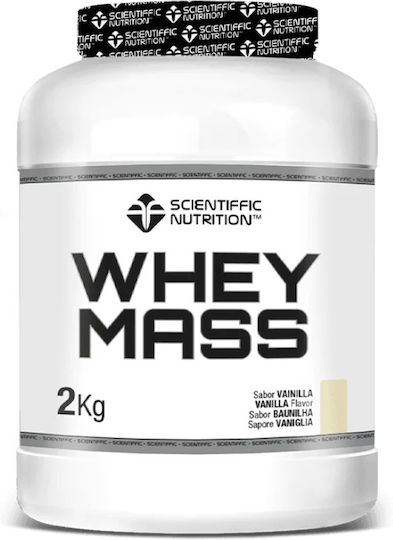 Scientiffic Nutrition Whey Mass Πρωτεΐνη Ορού Γάλακτος με Κρεατίνη & Γεύση Βανίλια 2kg