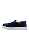 Men's Leather Loafers Blue