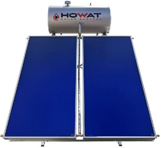 Howat Ηλιακός Θερμοσίφωνας 300lt Glass Τριπλής Ενέργειας 4τ.μ. Επιλεκτικός