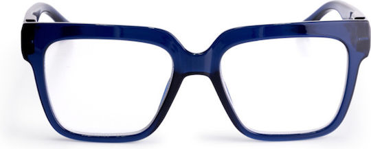 Looplabb Reading Glasses +1.00 in Blue color
