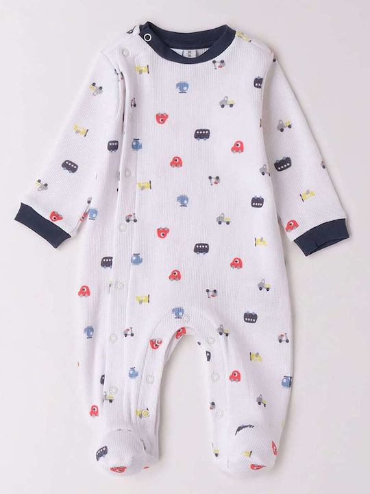 iDO Baby Bodysuit Long-Sleeved White